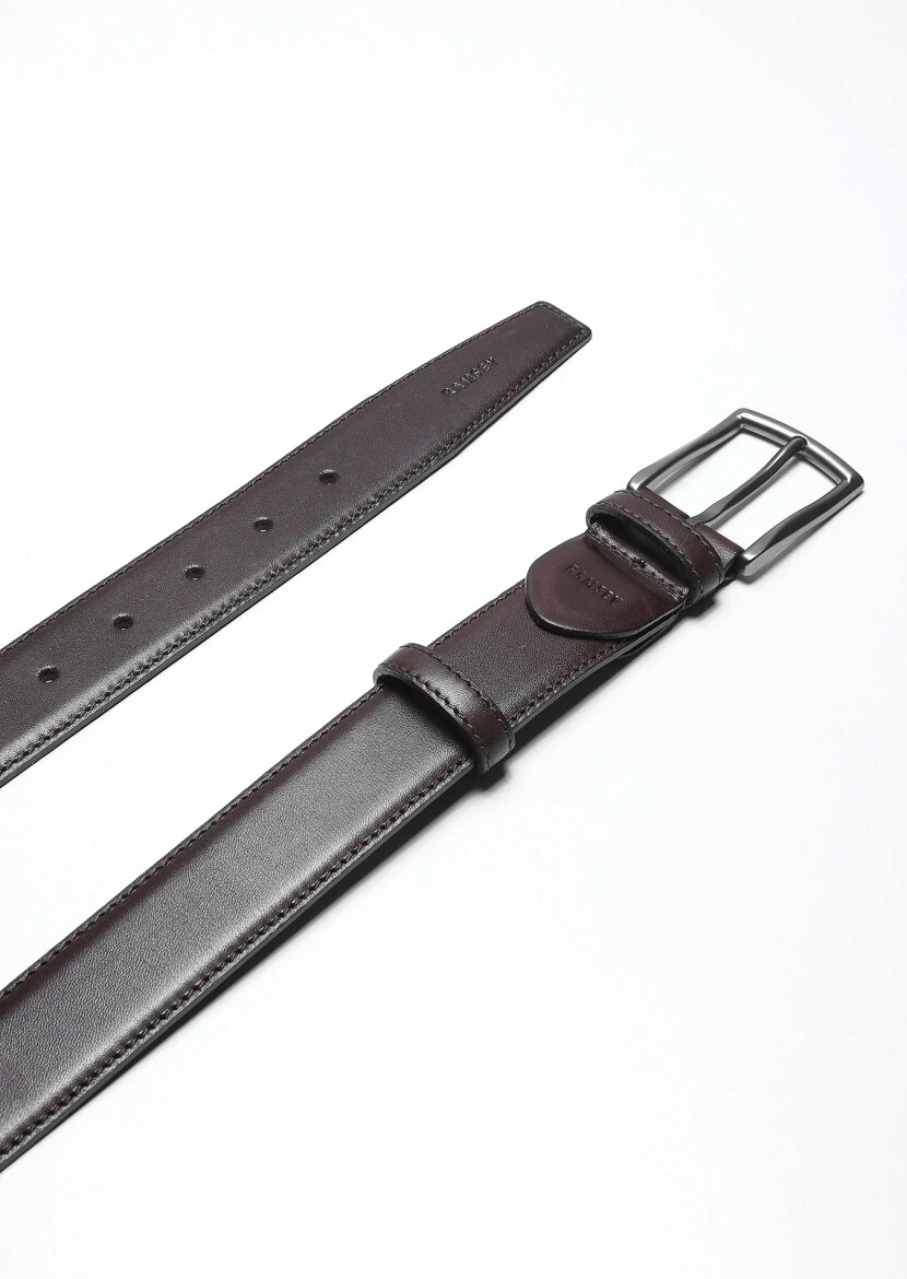 Brown Cow Leather Belt - RAMSEY