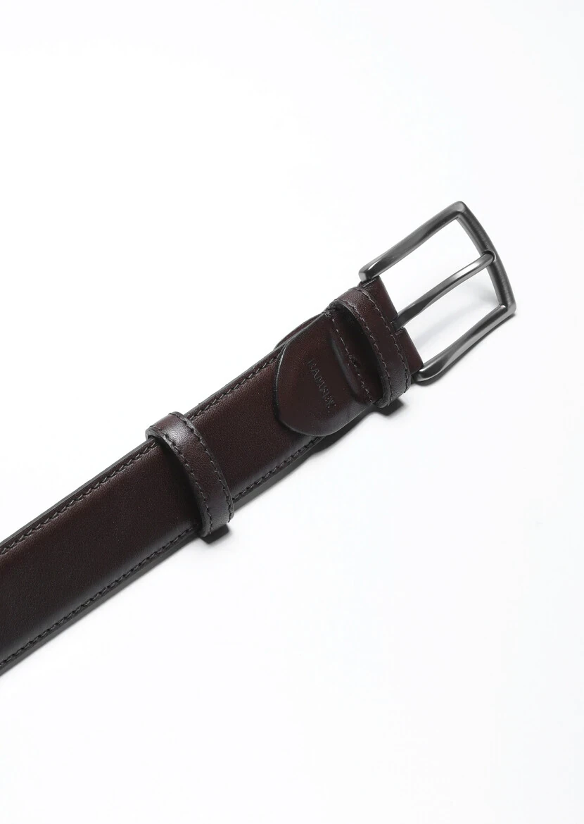 Brown Cow Leather Belt - RAMSEY