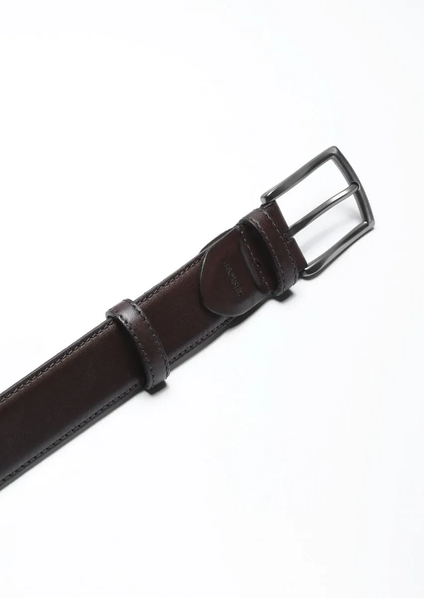 Brown Cow Leather Belt - 2
