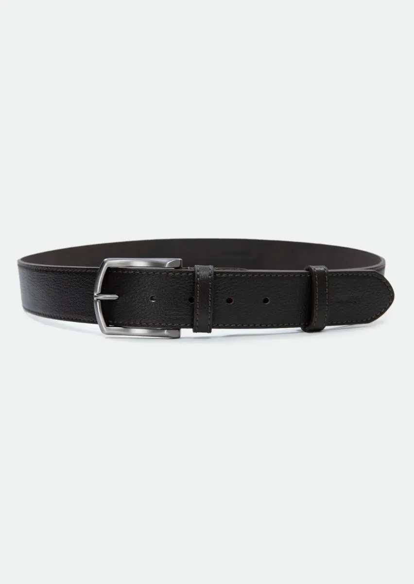 Brown Cow Leather Belt - 1
