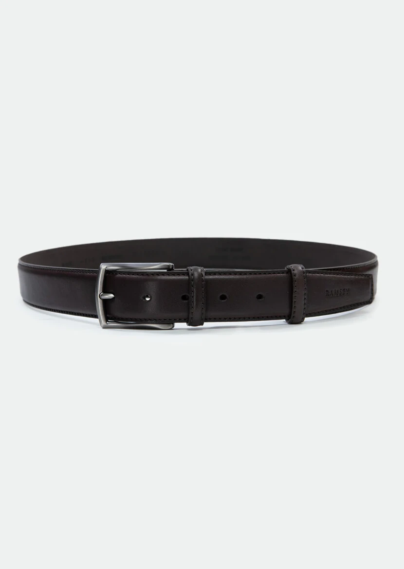 Brown Cow Leather Belt 