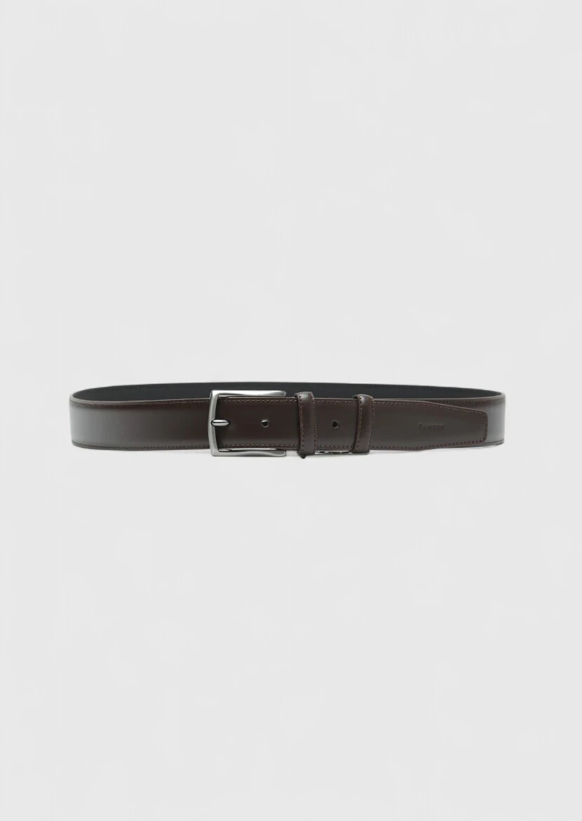 Brown Cow Leather Belt - RAMSEY