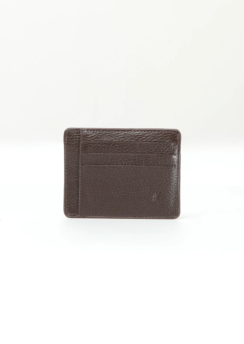 Brown Cow Leather Card Holder - 2