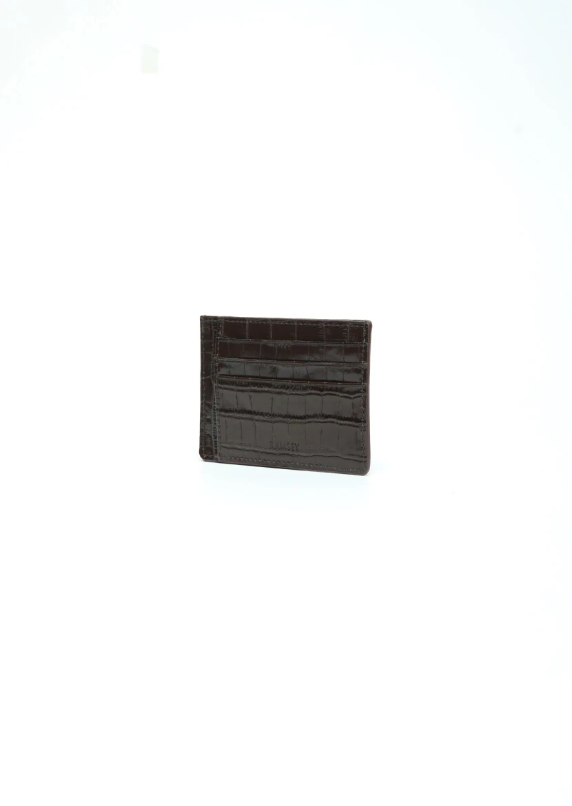 Brown Cow Leather Card Holder - 1