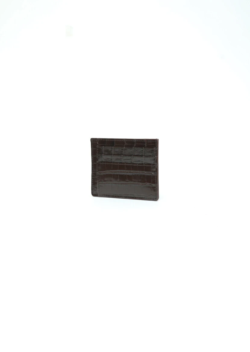 Brown Cow Leather Card Holder 