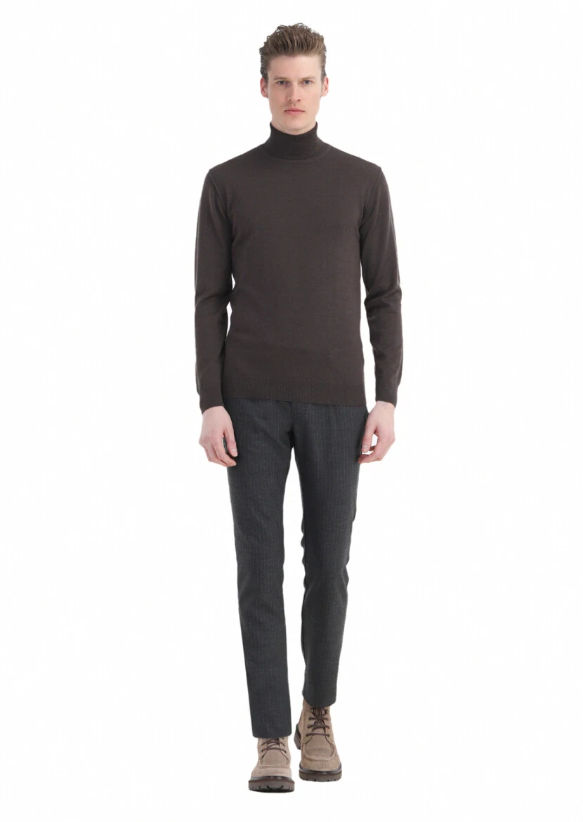 Brown Knitwear Sweatshirt - RAMSEY