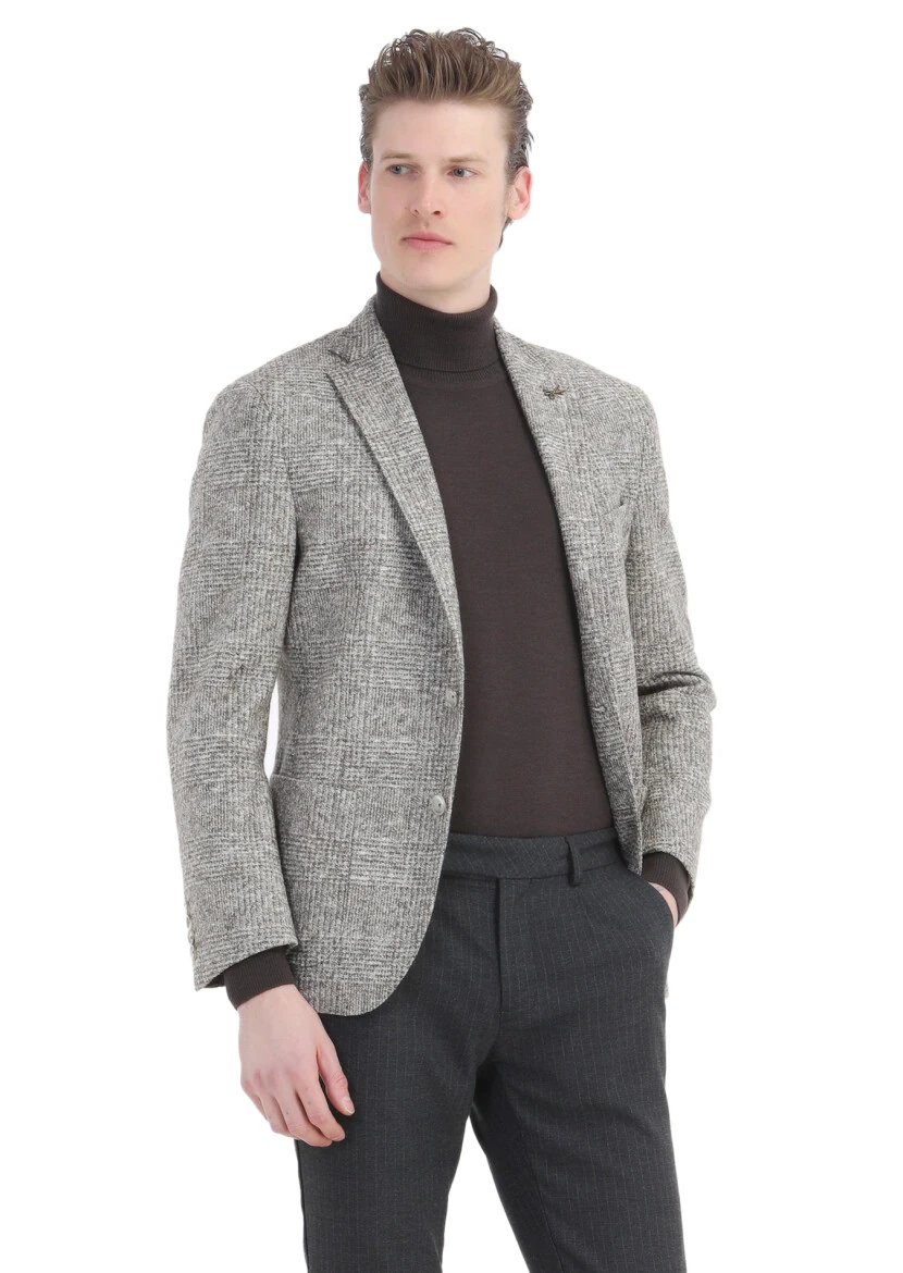 Brown Knitwear Sweatshirt - 3