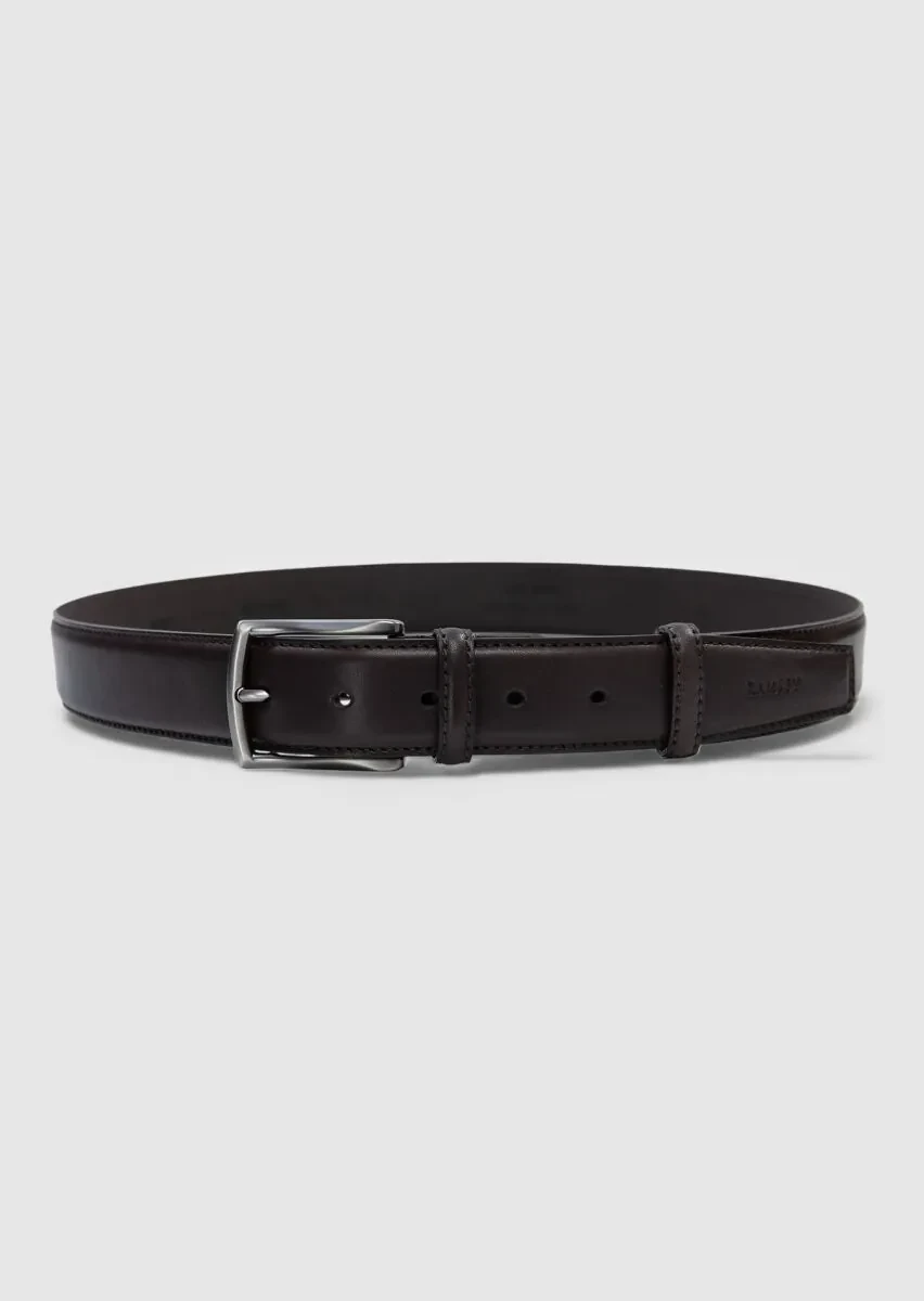 Brown Leather Belt - 1