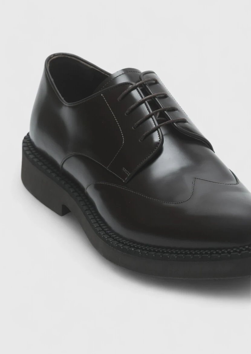 Brown Leather Casual Shoes - RAMSEY