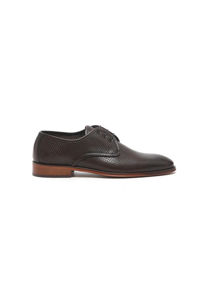 Brown Leather Classical Shoes - RAMSEY