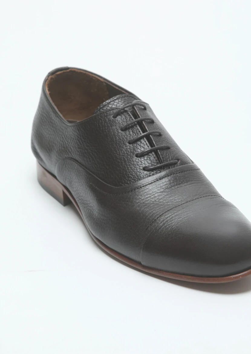 Brown Leather Classical Shoes - RAMSEY