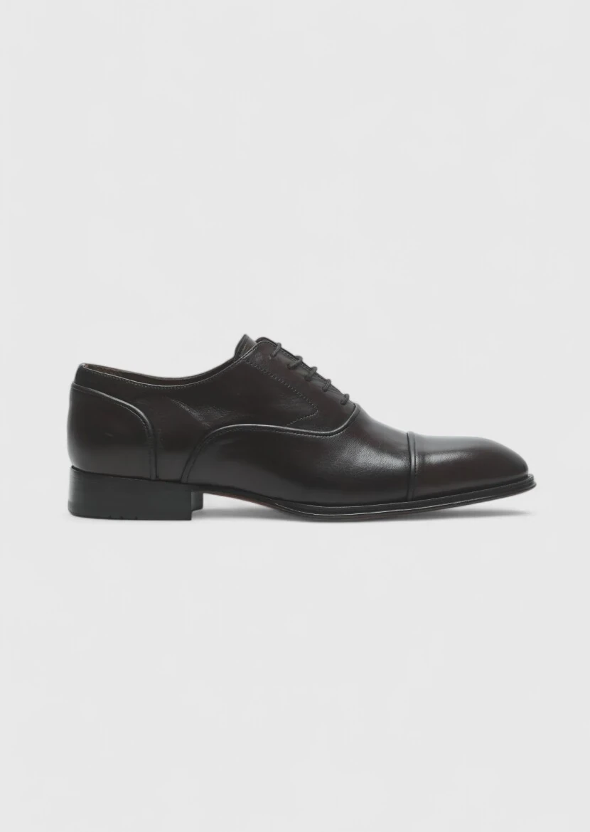 Brown Leather Classical Shoes - RAMSEY