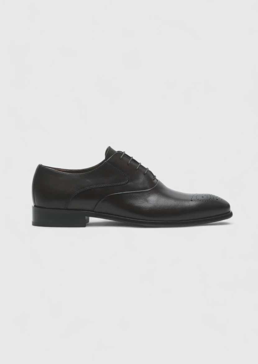 Brown Leather Classical Shoes - RAMSEY