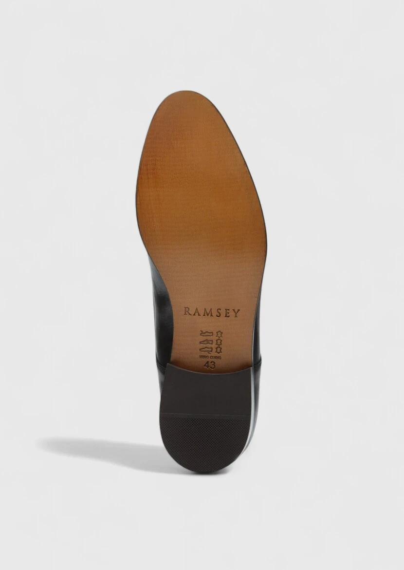 Brown Leather Classical Shoes - 4