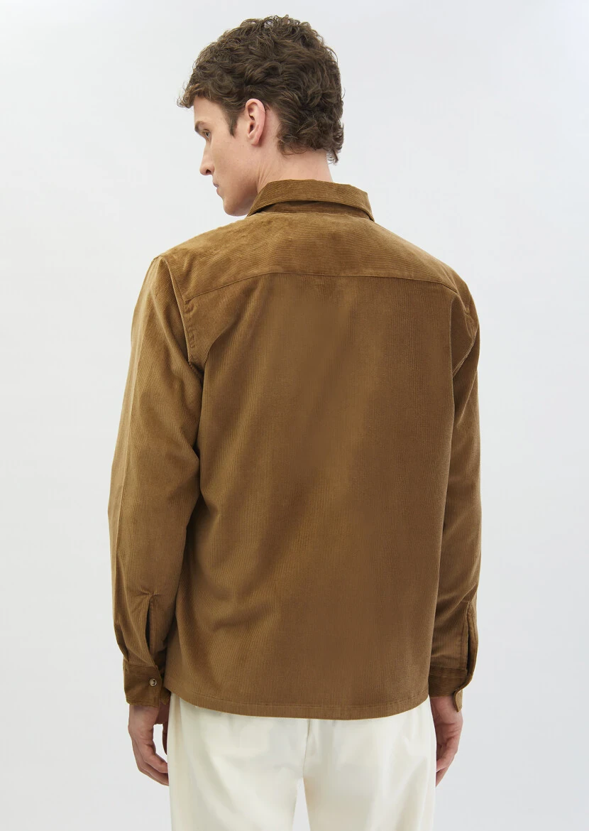 Brown Overshirt - 6
