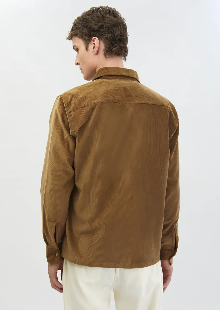 Brown Overshirt - 6