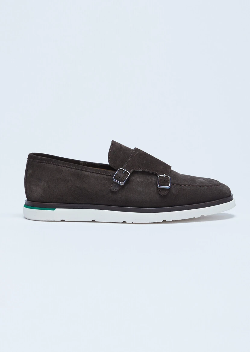 Brown Suede Casual Loafer - RAMSEY