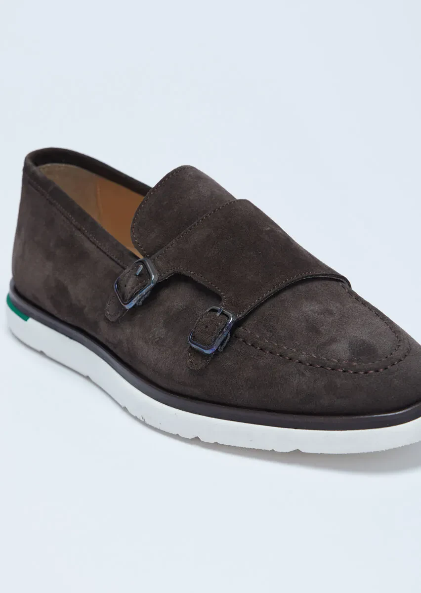 Brown Suede Casual Loafer - 2