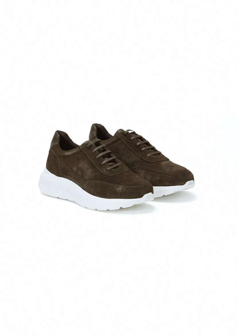 Brown Suede Sneaker 
