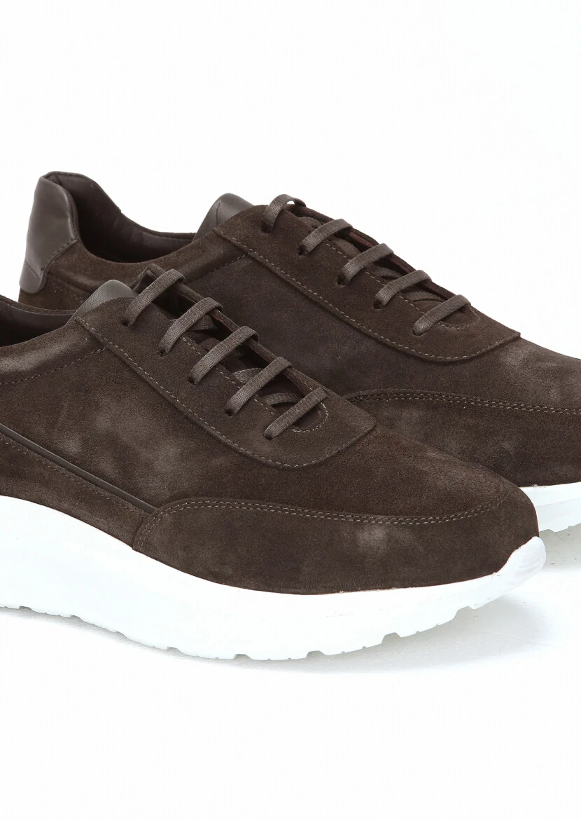 Brown Suede Sneaker - 3