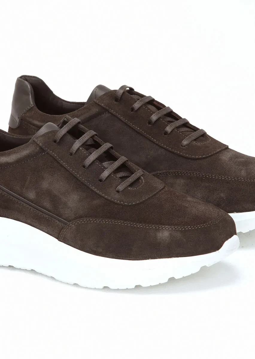 Brown Suede Sneaker - 3