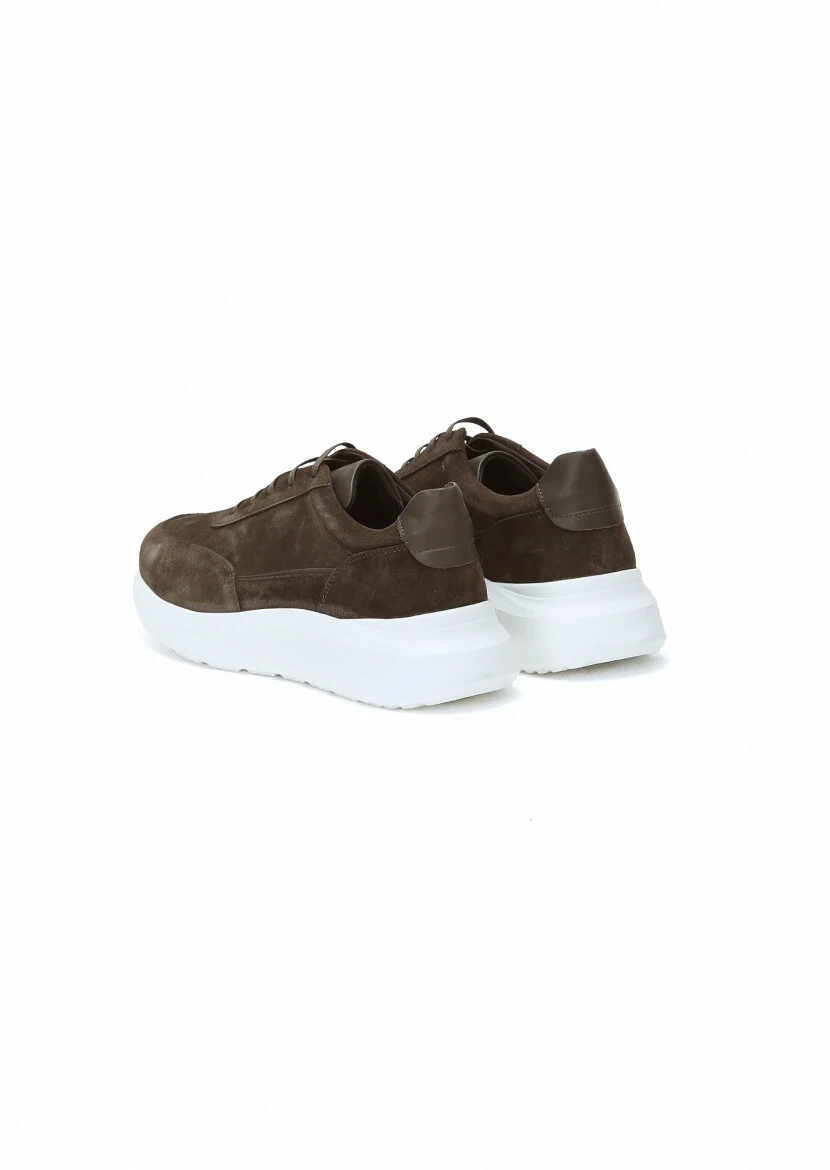 Brown Suede Sneaker - 4