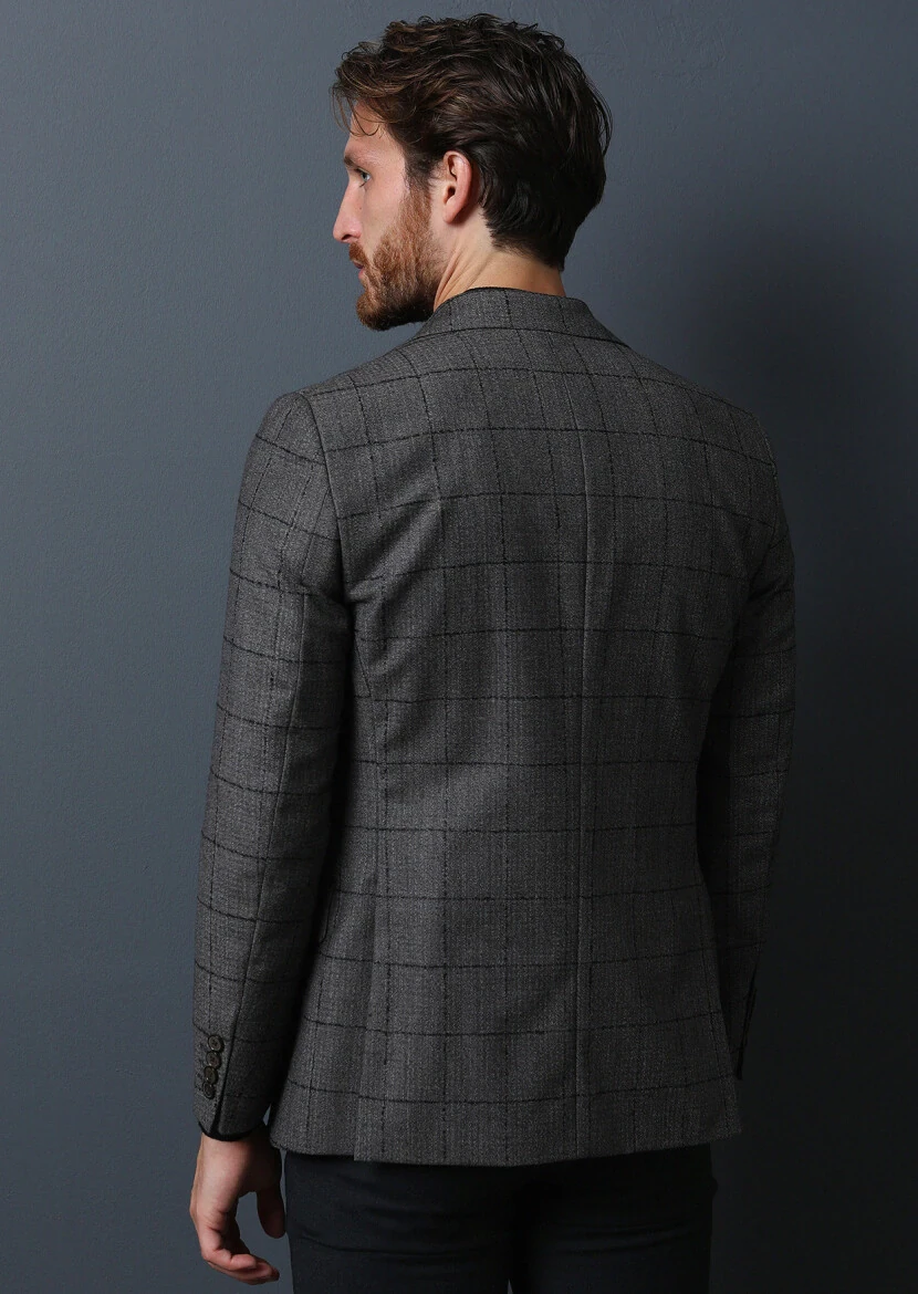 Brown Suit With Waistcoat - 5