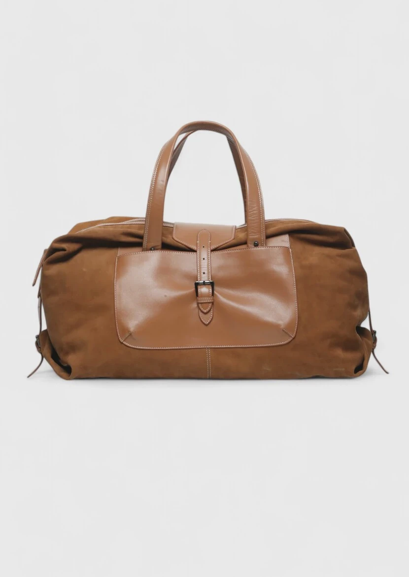 Buff Cow Leather Bag - 1