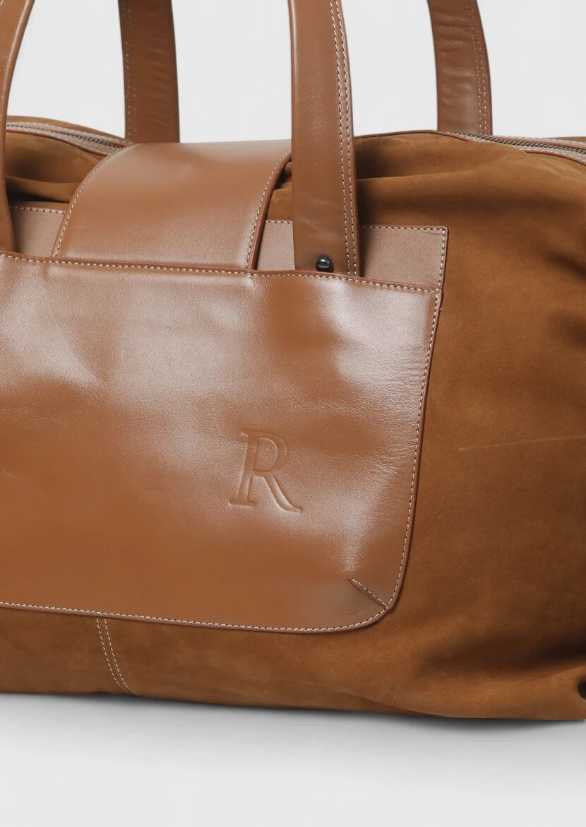 Buff Cow Leather Bag - 4