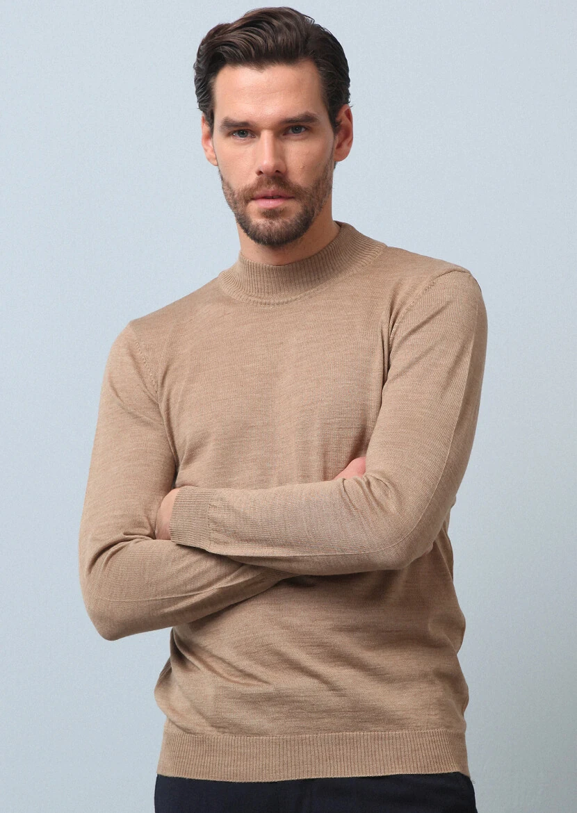 Buff Knitwear Sweatshirt - 1