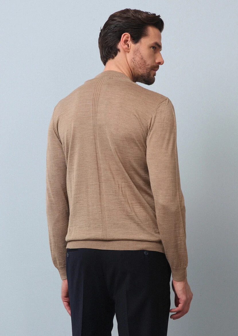 Buff Knitwear Sweatshirt - 5