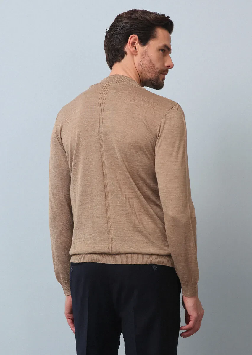Buff Knitwear Sweatshirt - 5