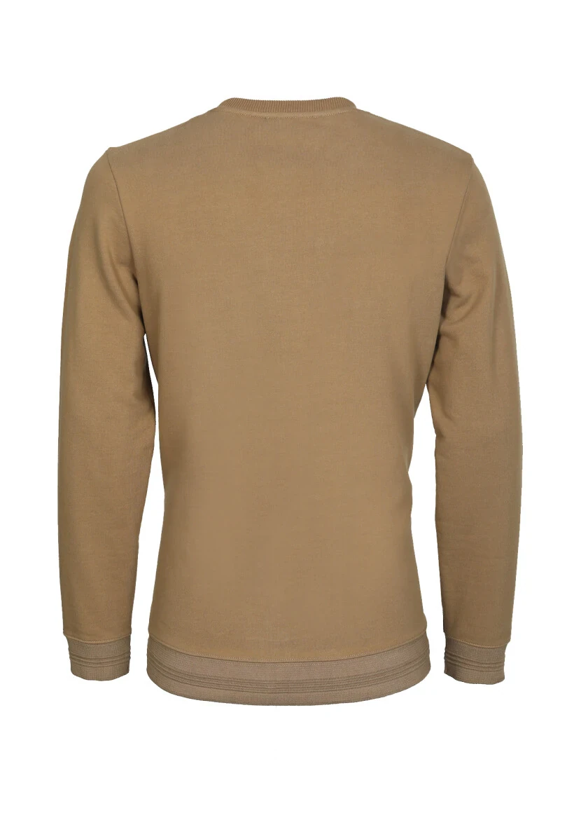 Buff Patterned Sweatshirt - 7