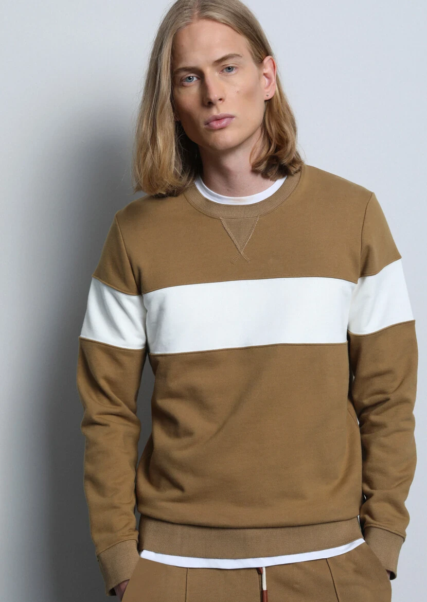 Buff Plain Sweatshirt 