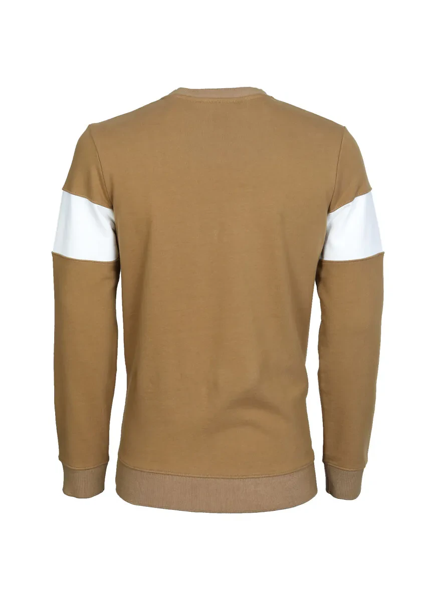 Buff Plain Sweatshirt - 7