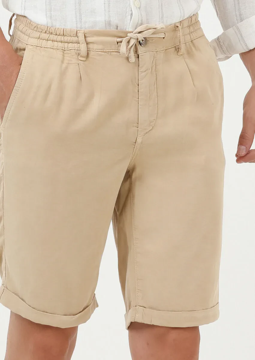 Buff Weaving Jogging Fit Casual Bermuda - 2