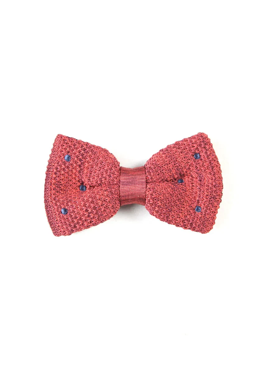 Burgundy Bow Tie - 1