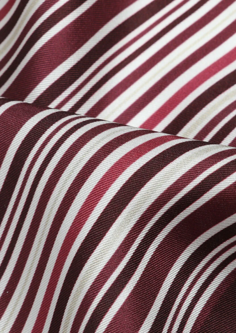 Burgundy Handkerchief 