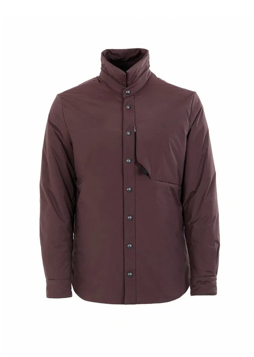 Burgundy Regular Fit Blazer - 8