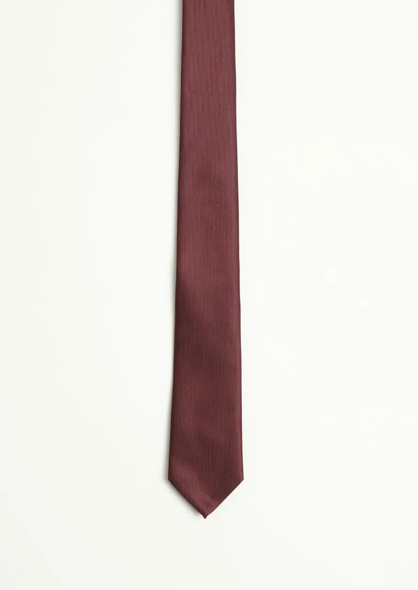 Burgundy Tie - 1