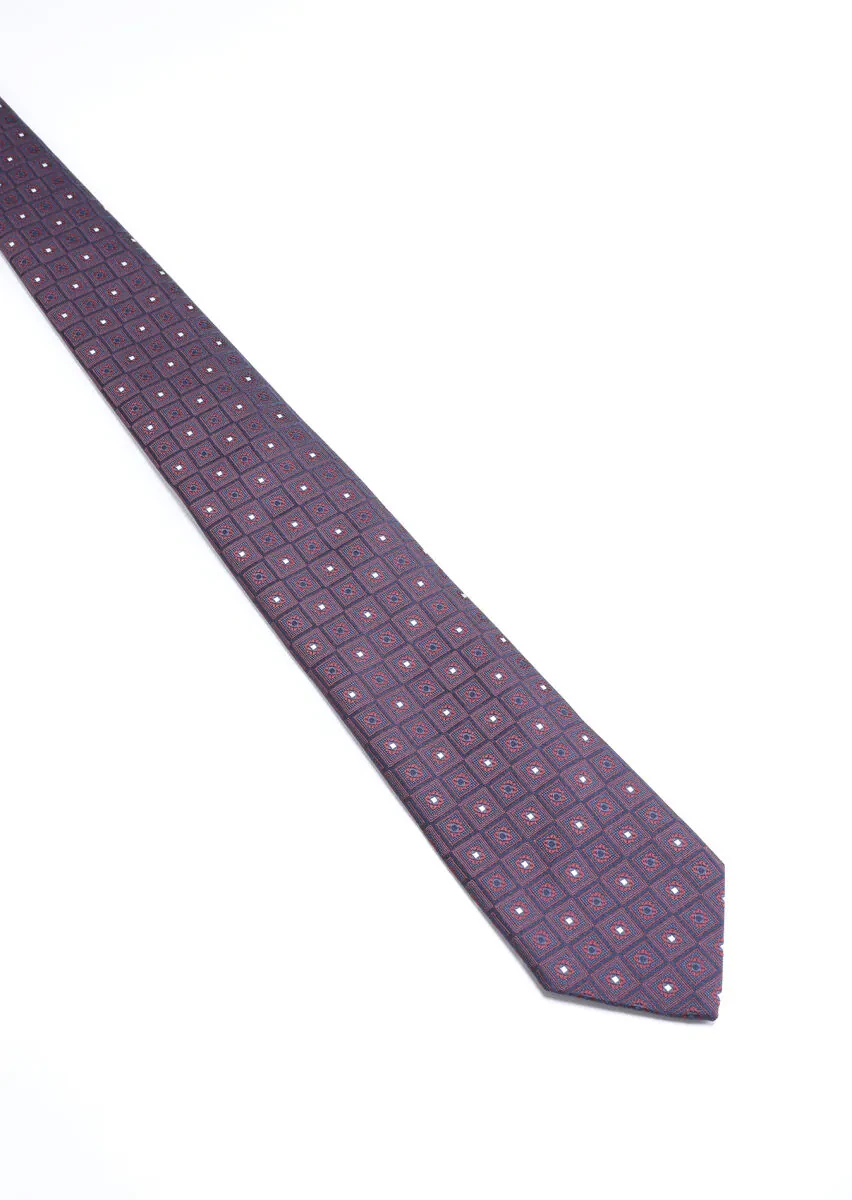 Burgundy Tie - 1