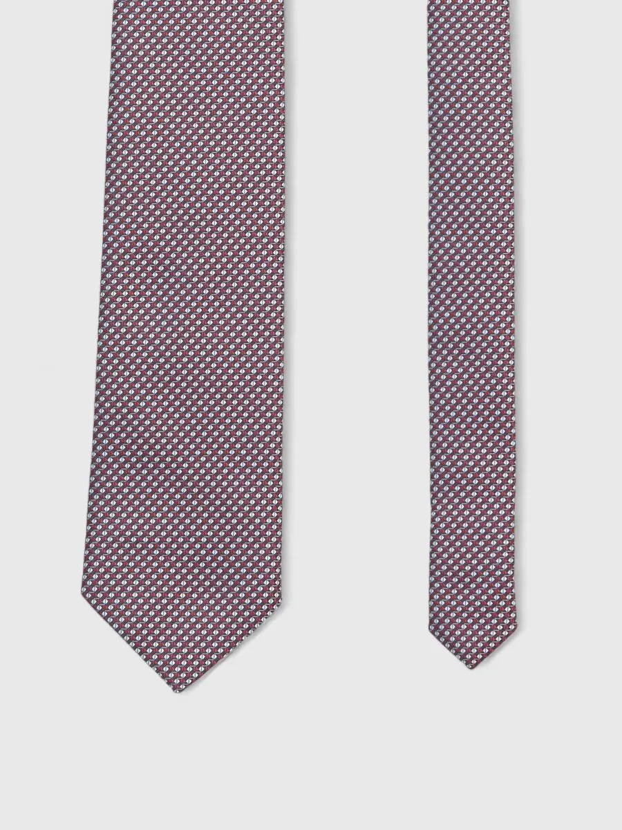 Burgundy Tie - 1