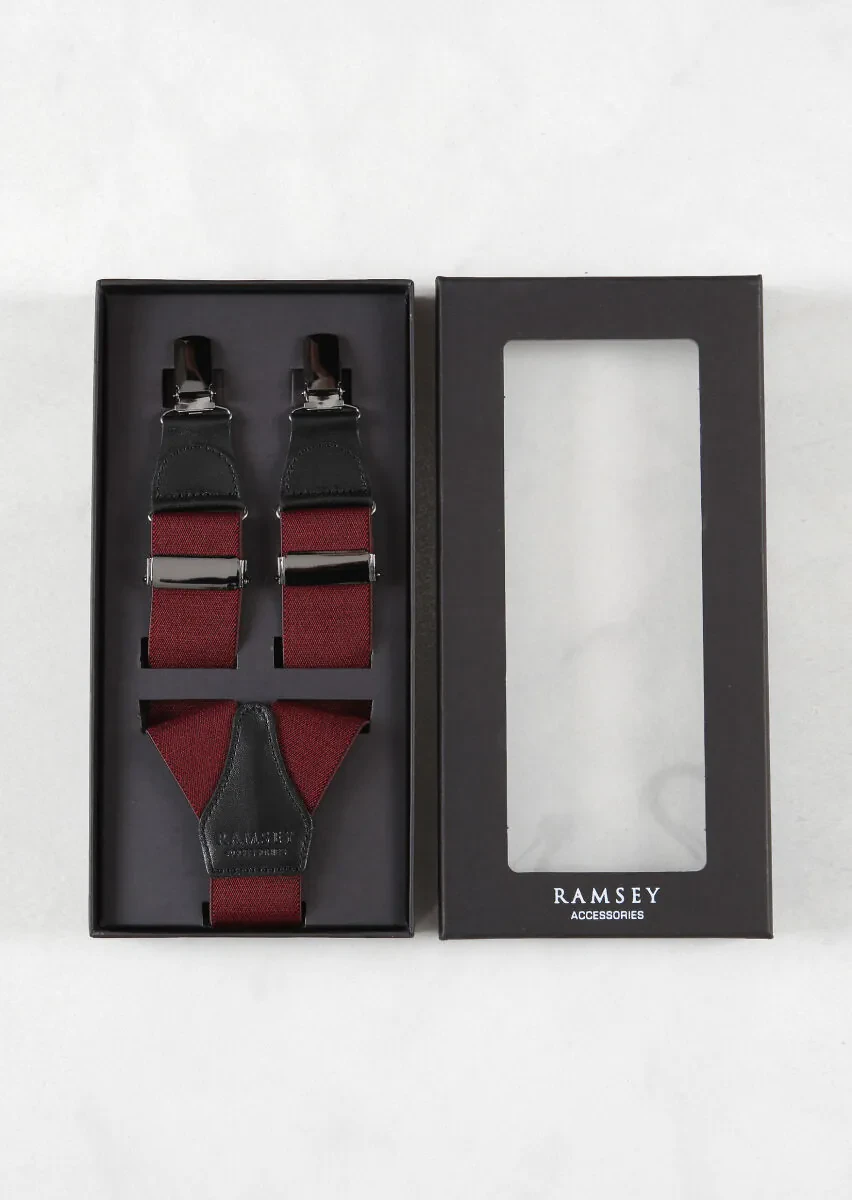 Burgundy Trosers Hanger - 1