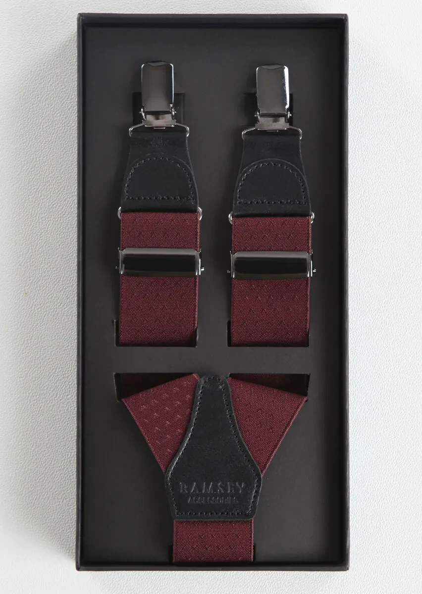Burgundy Trosers Hanger - 1