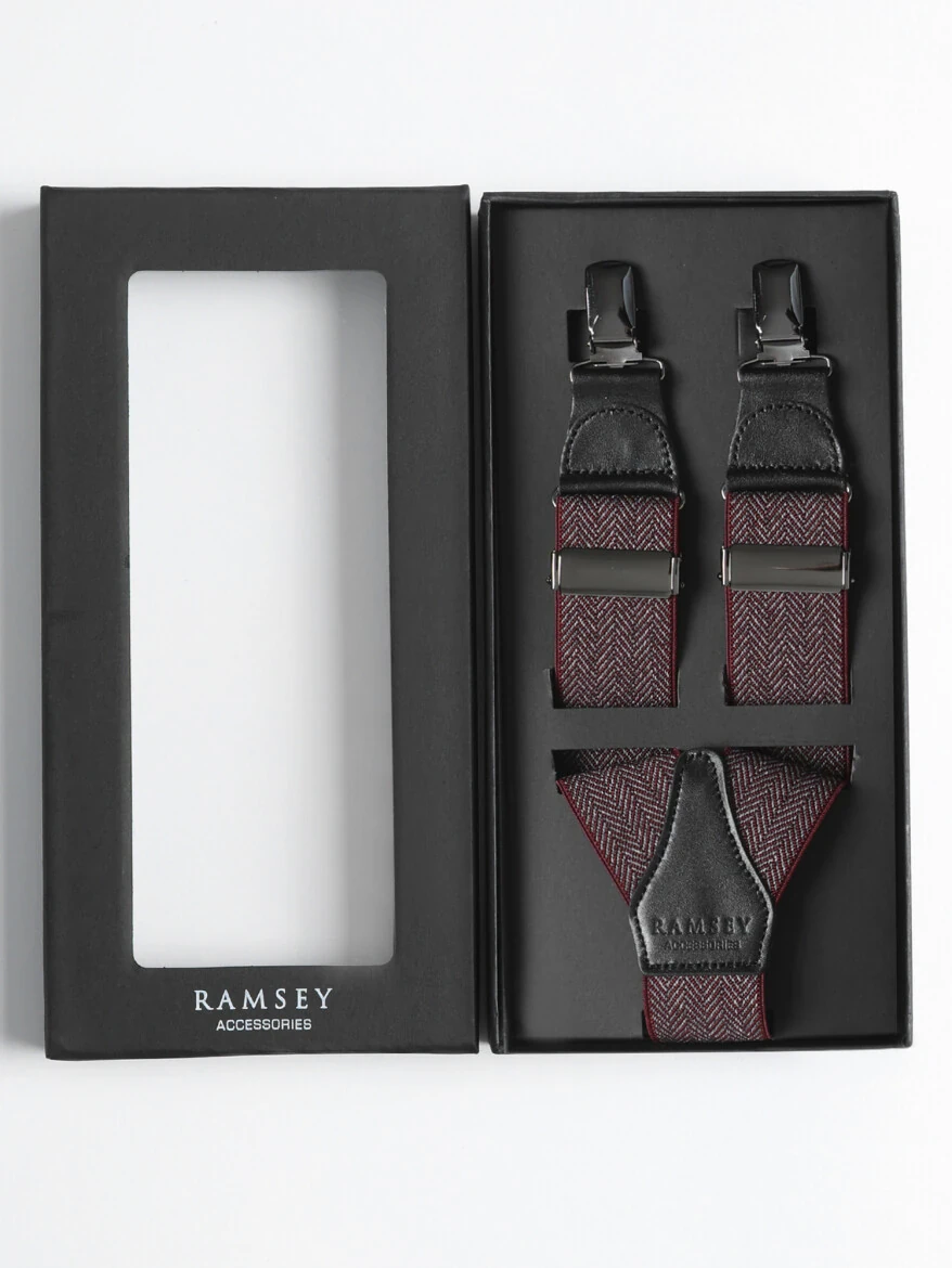 Burgundy Trosers Hanger 