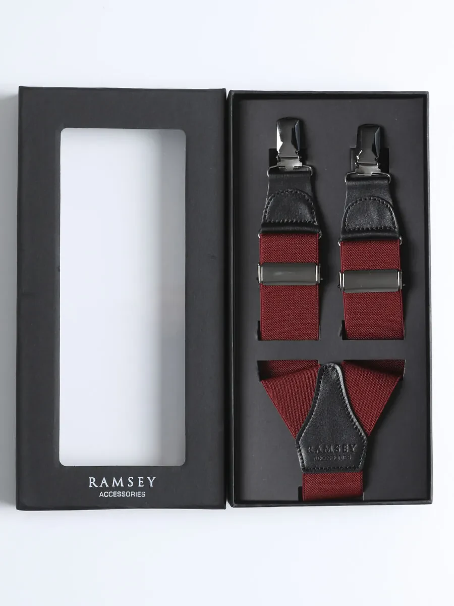 Burgundy Trosers Hanger - 1