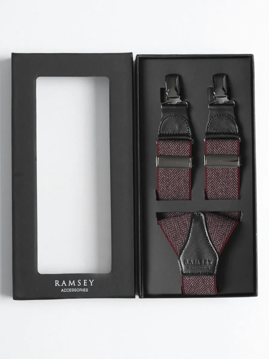 Burgundy Trosers Hanger - 1