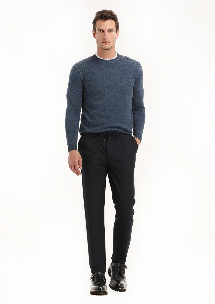 Colourful Knitwear Sweatshirt - 1