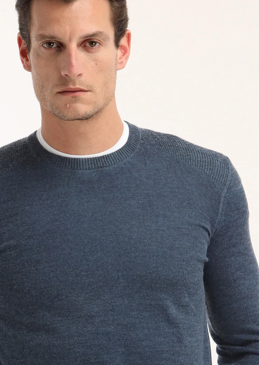 Colourful Knitwear Sweatshirt - 2