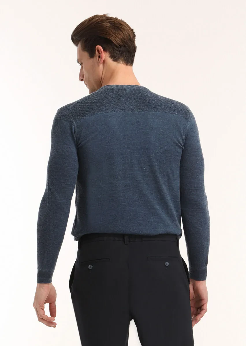 Colourful Knitwear Sweatshirt - 4